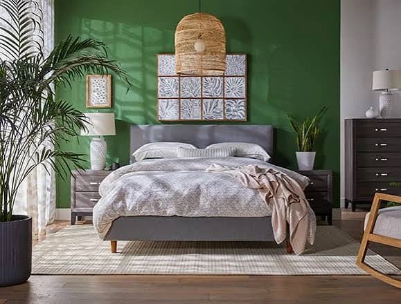 Modern bedroom blog